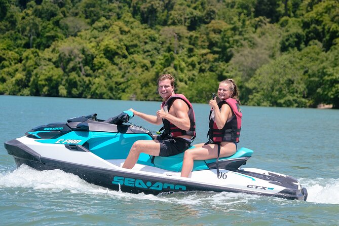 3-Hours Jet Ski Langkawi Island Tour Experience - Calling across the cliffs at Echo Island