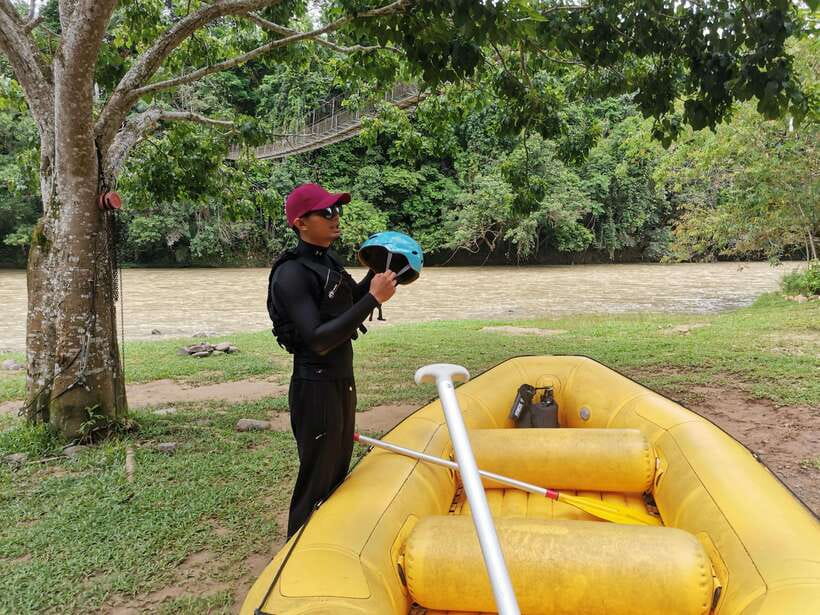 From Kota Kinabalu : Kiulu White Water Rafting Tour + meal - Lunch adds useful value to the $71 price