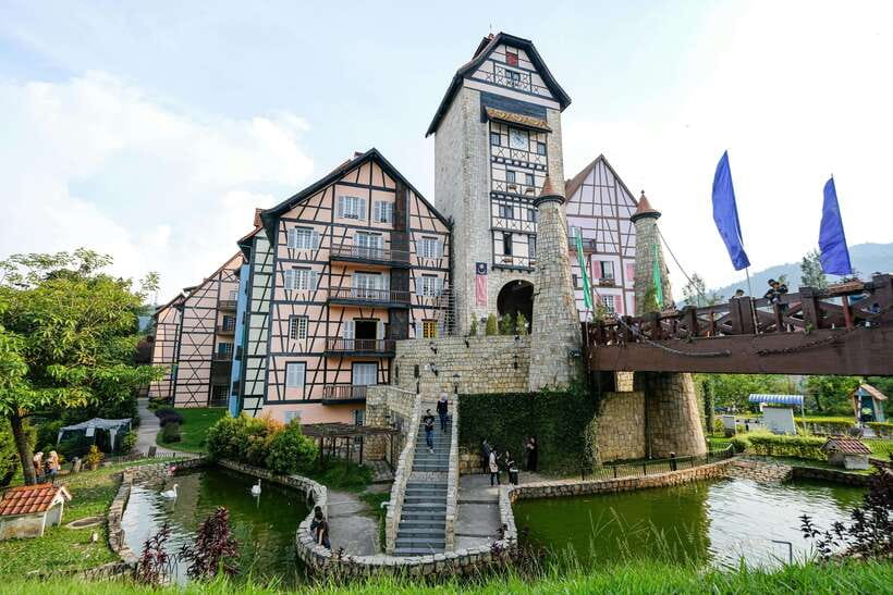 From Kuala Lumpur: Bukit Tinggi Private Day Trip - The Clock Tower, chapel, and garden views
