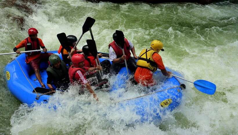 From Kuala Lumpur: Kampar River White Water Rafting - Nine rapids and seven kilometers of river