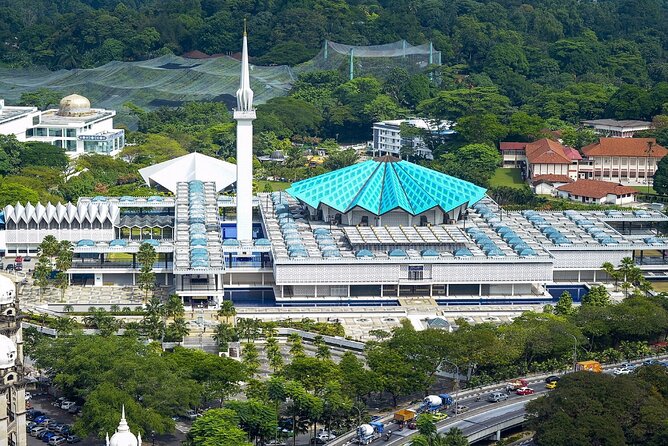 From Port Klang Petronas Twin Tower Batu Caves & KL City Tour - The National Mosque adds architectural context