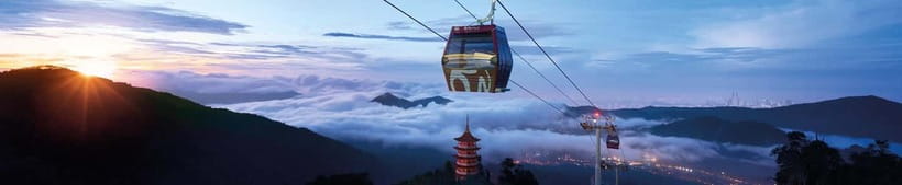 Genting Highland: Premium Outlets Cable Car - SkyAvenue Gives You A Full Highland Base