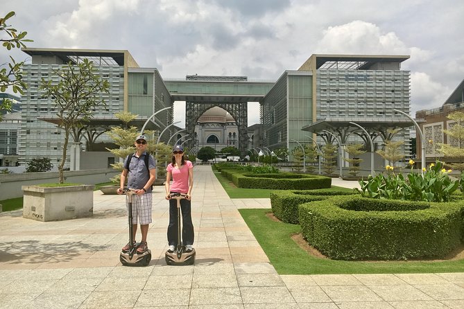 Guided Eco Ride Segway Tour at Putrajaya, City in the Garden - Putrajaya Bridge opens with a wide view