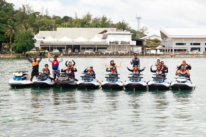 Half Day Guided Jet Ski Tour in Langkawi Island - Beras Basah Island for sand and swimming
