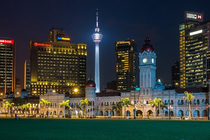 Immerse Yourself in Kuala Lumpur Heritage on a Night Tour - Merdeka Square connects independence and colonial power