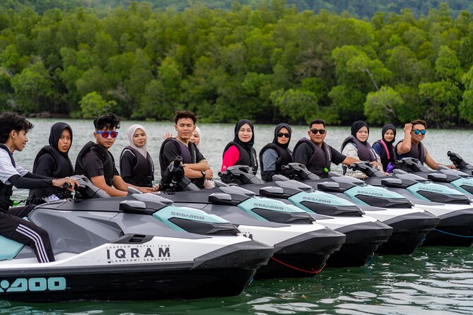 Jet Ski Tour Mee Udang Pulau Tuba - From Kuah to Pulau Tuba by jet ski