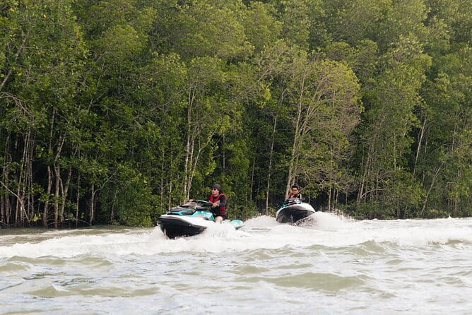 Jet Ski Tour Ruby Package - The Mangrove River ride takes 30 minutes