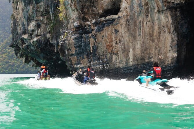 Jet Ski Tour Ruby Package - Starting at Pantai Cenang with ZS Water Sports