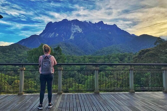 Kinabalu Park & Poring Hot Springs Tour with Desa Dairy Farm - Nabalu Market and the first Mount Kinabalu views