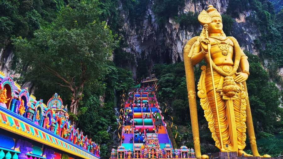 Kuala Lumpur 4-Hour Religious Harmony Tour - Kuala Lumpur sights between the temples