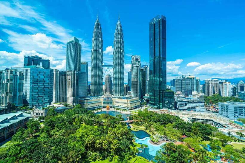 Kuala Lumpur: City Tour, KL Tower Ticket & Putrajaya w/ Boat - Looking out from KL Tower