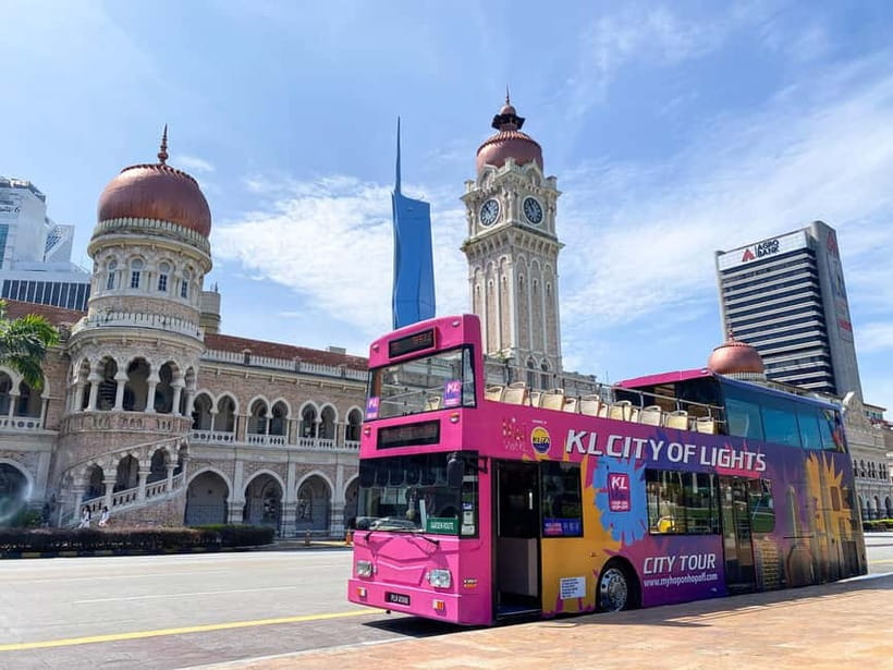 Kuala Lumpur: Ronda Hop-On Hop-Off City Sightseeing Bus Pass - Garden Route: museums, old markets, and major monuments