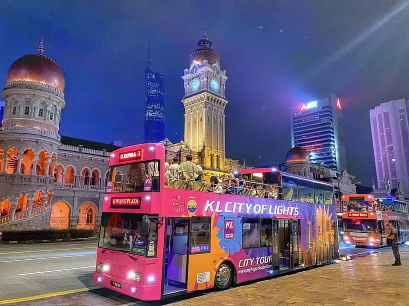 Kuala Lumpur: Ronda Hop-On Hop-Off City Sightseeing Bus Pass - Open-top views, heat, and seating