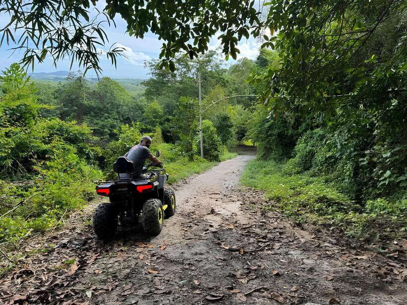 Langkawi ATV Mountain, Jungle and Waterfall - A mountain viewpoint and time for photographs