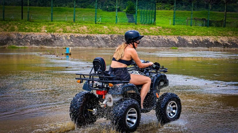 Langkawi Atv Private Jungle and Waterfall Tour - The waterfall stop and the quieter side of the island