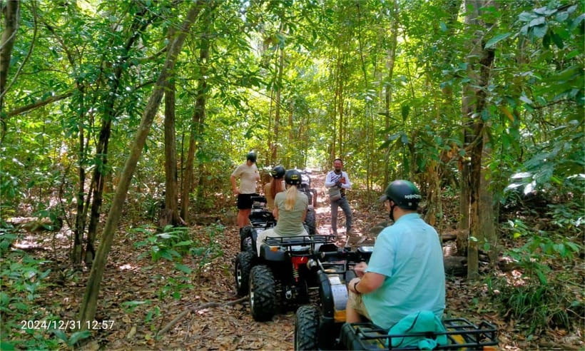 Langkawi:ATV Ride at Matchinchang Mountain Foothill - A rougher ride beneath Mat Chinchang