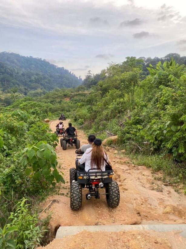 Langkawi:ATV Ride at Matchinchang Mountain Foothill - Starting at Fazu ATV Extreme Sport