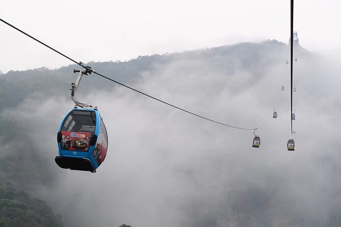 Langkawi Cable Car And Sky Bridge Including Waterfalls - Reaching Mount Chin Chang by cable car
