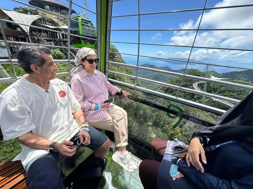 Langkawi cable car and Skybridge Tickets - Reaching the upper station and the SkyBridge