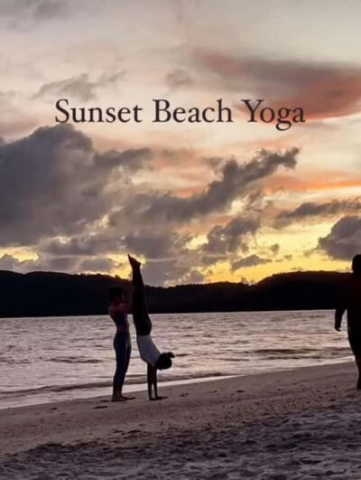 Enchanting Sunset Beach Yoga at Cenang Beach