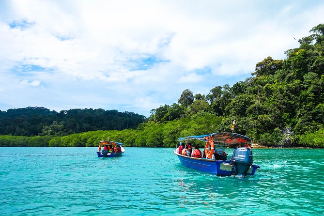 Langkawi Half Day Island Hoping Tour- Sharing basis - Pulau Dayang Bunting and the Pregnant Maiden shape