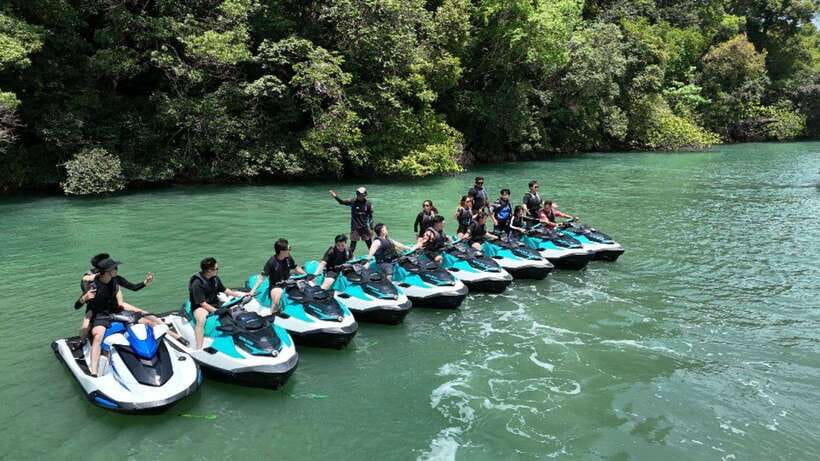 Langkawi Jet Ski Tour Dayang Bunting Free Drone Video - The drone video is more than a small extra