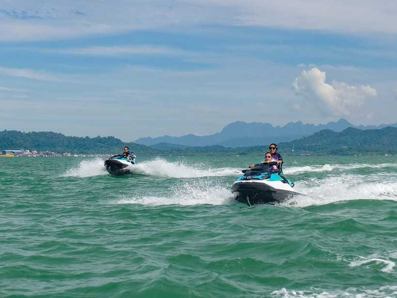 Langkawi: Jet Ski Tour Island Hopping Dayang Bunting - Monkeys, jungle views, and the Fjords
