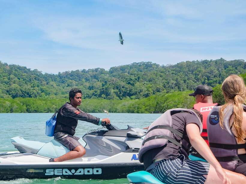 Langkawi: Jet Ski Tour Island Hopping Dayang Bunting - Beras Basah Island for the final island stop