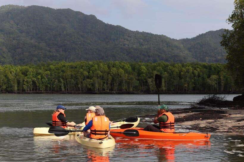 Langkawi: Kayaking Adventure and Swimming - A swim at quiet Jemuruk Island