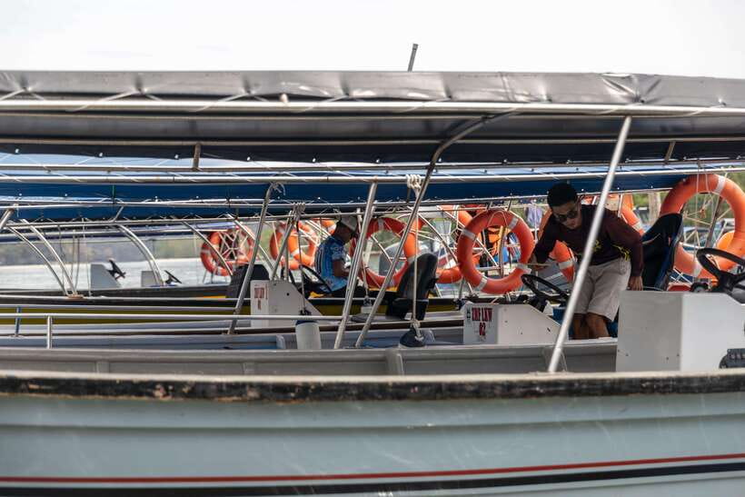 Langkawi Royal Mangrove Tour with Snorkeling Package - Views of Gorilla Mountain and the floating restaurant