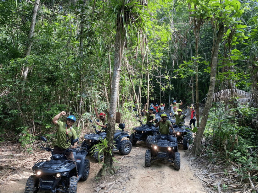 Langkawi: Sky ATV Ride at Mountain Manchinchang - Who can drive, and who rides as a passenger