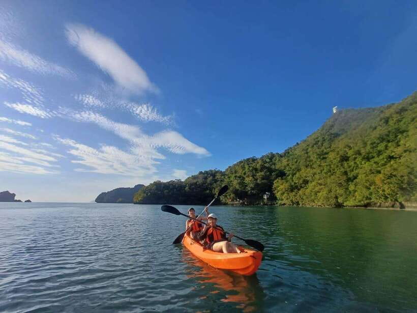 Langkawi: Sunset Kayaking Tour - Paddling through the mangrove waters