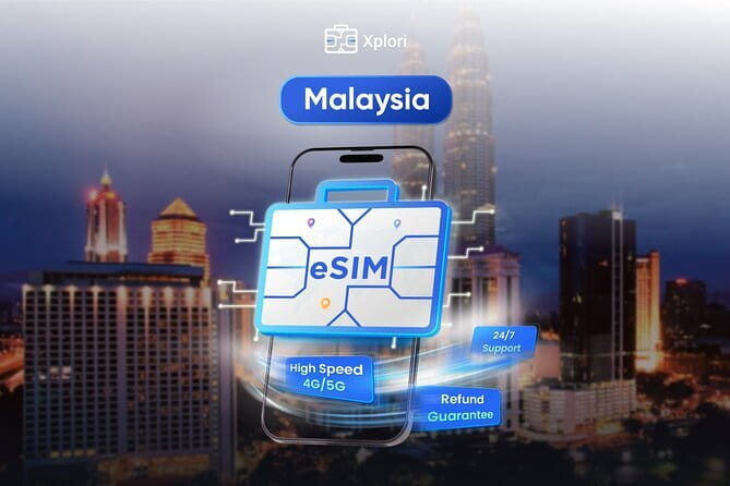 Malaysia eSIM (1 to 30 days. Up to 60GB of Data) - Key points to know before buying