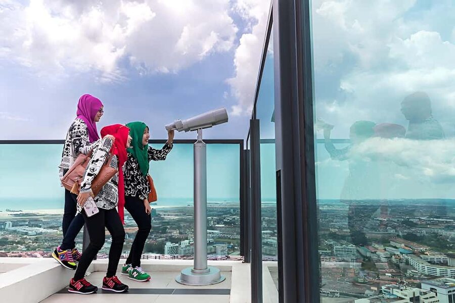 Melaka: The Shore Sky Tower Admission Ticket - Six telescopes and a closer look