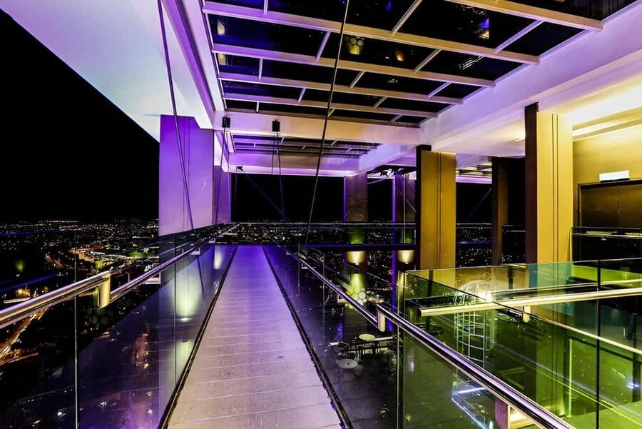 Melaka: The Shore Sky Tower Admission Ticket - Displays that add context to the view