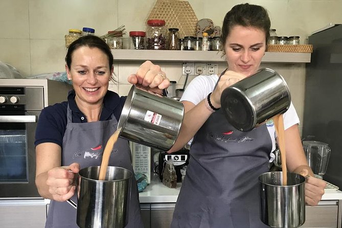 New Malaysian Kitchen Cooking Class and Garden Tour - Flower tea and a 50-plant garden tour