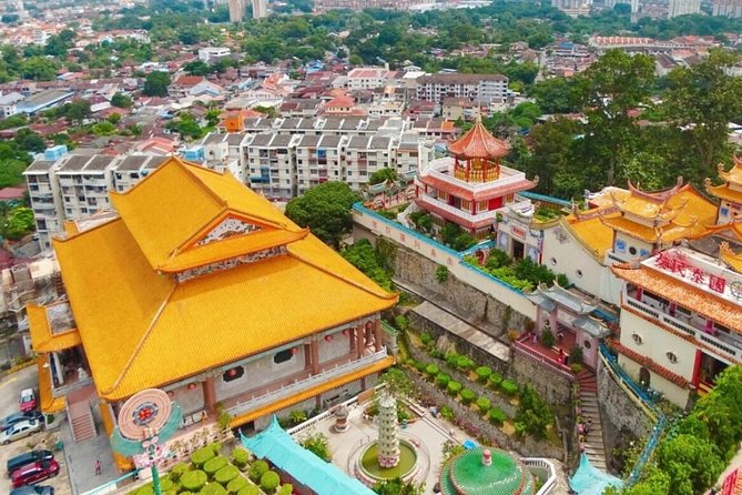 Penang City & Temple Tour with Penang Hill(Fast Lane)& Kek Lok Si - Dhammikarama Burmese Temple adds another layer