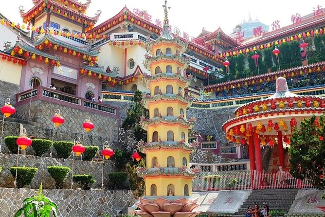 Penang City & temple Tour with Penang Hill Train Fast Lane Ticket - Street of Harmony connects major faiths