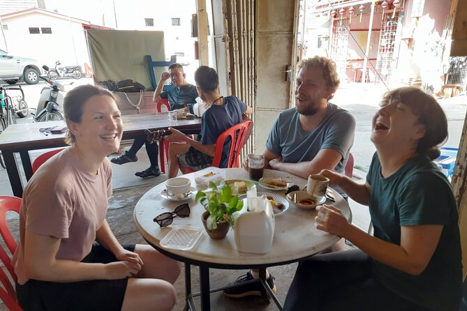 Penang Countryside Cycling Tour. PPA2 by Matahari - Making a traditional rice-grain powder remedy