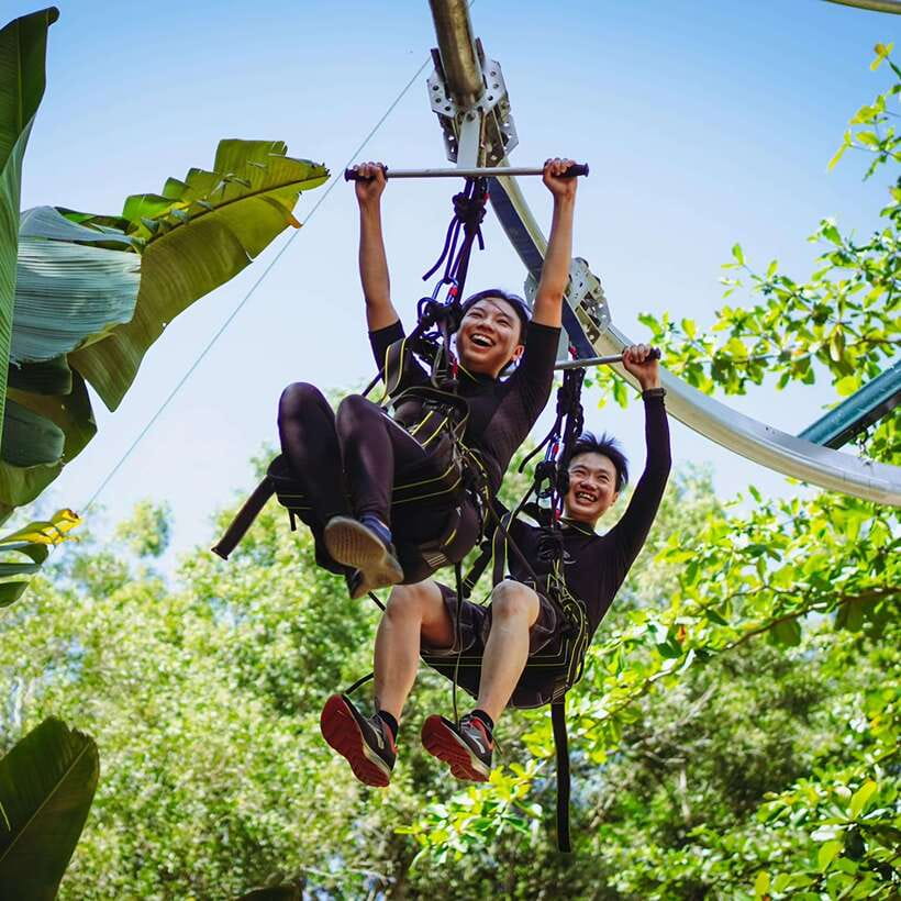 Penang: ESCAPE Theme Park Entry Ticket - Adventureplay and the 111 Monkey Business challenges