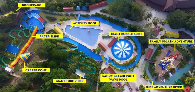 Perak: Bukit Merah Laketown Waterpark Admission Ticket - A waterpark day beside Lake Bukit Merah