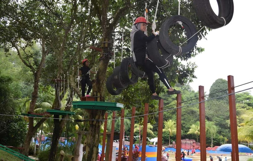 Perak: Bukit Merah Laketown Waterpark Admission Ticket - Lazy river and sandy beach for slower hours