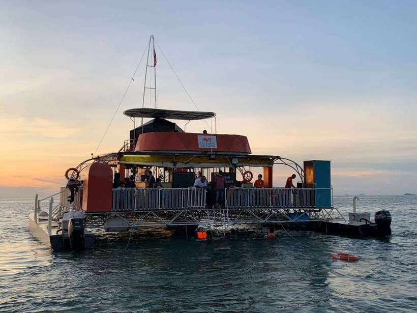 Port Dickson: Dragon Sunset Cruise with Salt Water Jacuzzi - The salt-water net: fun idea, misleading name