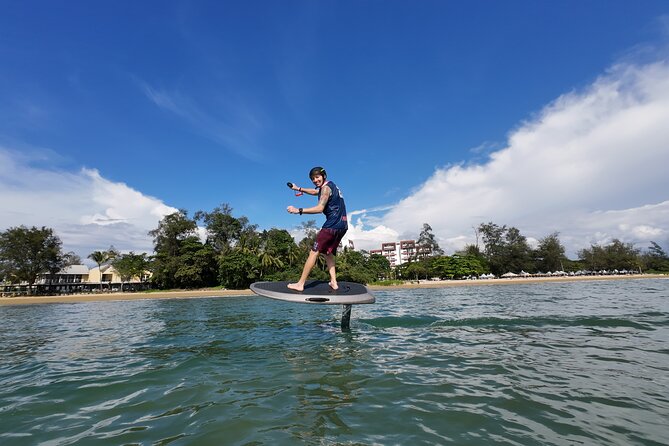 Private Guided E-Foil Experience in Tanjung Aru Beach - What electric hydrofoiling feels like at Tanjung Aru Beach
