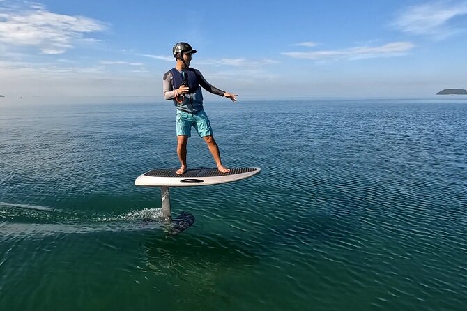 Private Guided E-Foil Experience in Tanjung Aru Beach - One hour on the water, with a little room for uncertainty