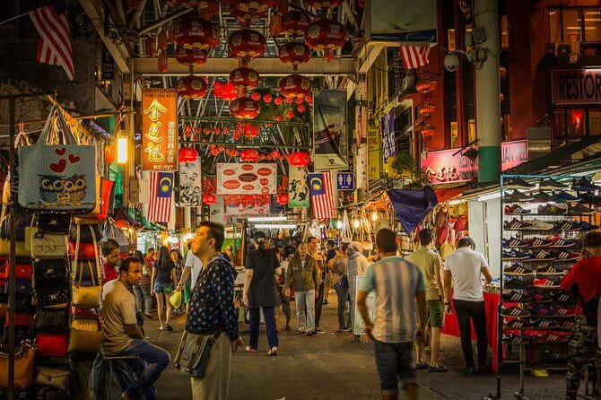 Private Night Tour : Kuala Lumpur Heritage Under The Lights - Chinatown after dark, with an hour for food and shopping