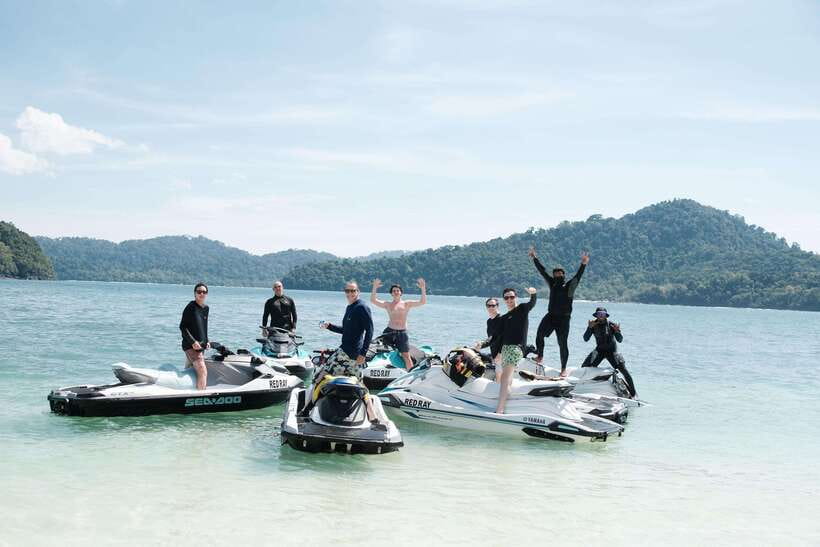 (PRIVATE) Platinum Package Jet Ski Tour Langkawi, Red Ray - Beaches, swimming, and the Langkawi Eagle Square