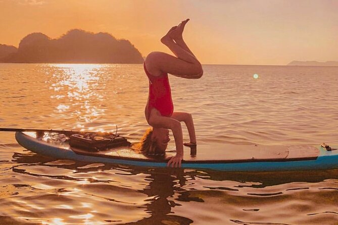 Private Stand Up Paddle Trip in Tanjung Rhu - Getting comfortable on the board