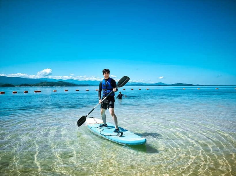 Sabah: Ara Dinawan Island - Hi-tea and the sunset finish