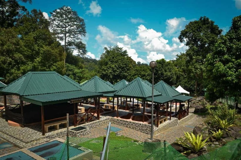 Sabah: Kinabalu Park, Poring Hot Springs & Desa Farm Tour - Poring Hot Springs without the canopy walk